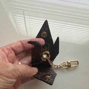 Brown Origami Keychain